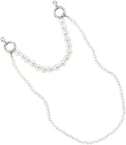 COHEALI Stylish Lost Phone Chain Lanyard Durable Imitation Pearl Mobile Phone Strap for Bags Clothes Phones Elegant Design for Outdoor Use