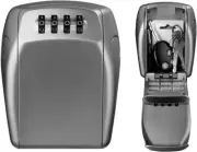 Key Lock Box with Code Wall Mounted Combination Lock Box for Keys Holds House