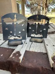 Dragon Bookends Metal Black Set Bookshelf Decor Fourth Wing Onyx Storm Bookclub