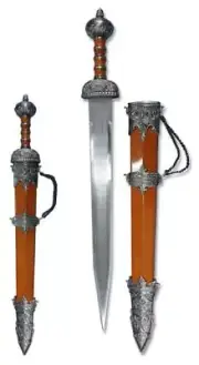 31" Roman Julius Caesar Sword w/ Scabbard