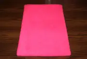 New HOT NEON PINK Fleece Dog Cat Pet Carrier Crate Blanket Bed Pad FREE S/H! BCR