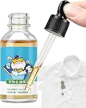 Fabric Oil Remover | Odor Detergent Booster - 30ml Food Carpet Upholstery Cleaner, Professional Laundry Stain Remover