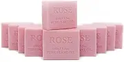 10x 100g Plant Oil Soap Rose Scent Pure Natural Vegetable Base Bar Australian