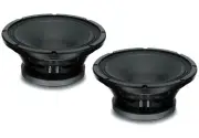 2x 18 Sound 12MB700 High Output Mid-Bass Ferrit Transducer AES Power 450W 8-Ohm.