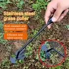 Weeding Tool Weed Puller Hand Weeder Tool with Handle for Weed Removal Garden