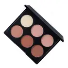 Powder Palette 6 Shades Fine Texture Portable Highlighting Contour Palette F ECM