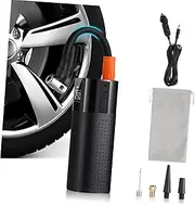 Luxshiny Portable Tire Inflator with Digital Display Air Compressor for Cars Bikes Balls Real Tire Pressure Monitoring Efficient and Quick Inflation with LED Light