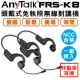 【AnyTalk】FRS-K8 頭戴式 免執照無線對講機(非藍芽耳機)