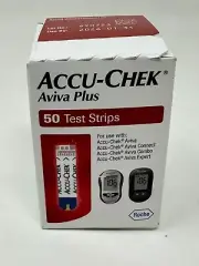 Accu-Chek Aviva Plus Mail Order Blood Glucose Test Strips Test 50 ct Pack of 2