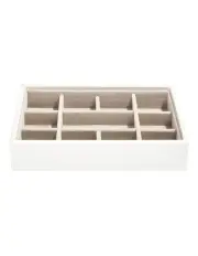 [Stackers] Mini Small Trinkets Layer White Jewellery Box