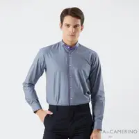 在飛比找momo購物網優惠-【ROBERTA 諾貝達】男裝 純棉紫色格紋長袖襯衫(義大利
