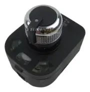 Chrome Mirror Adjustment Switch Rotary Wheel for Your Audi (for: Audi)