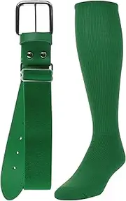 [TCK] Sports Baseball/Softball Adult Belt & Socks Combo Set