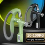 Hand Grip Strength Power Exerciser Trainer Gripper Adjustable Strengthener Gym