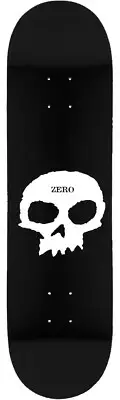 Zero Skateboards Single Skull Skateboard Deck - 8.25" x 31.9"