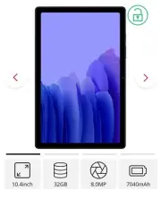 Samsung Galaxy Tab A7 SM-T500 32GB, Wi-Fi, 10.4" - Grey AU STOCK SEALED