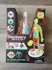 DISCOVERY #MINDBLOWN STEM 3D Human Body Anatomy 28pc Biology Model Interactive