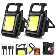 Keychain Work Light Keychain Flashlights 4 Light Modes 1600Lumen,Keychain