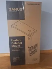 NEW Sanus MEHUCM-B2 Under-Cabinet Mount White / Black for Amazon Echo Show 15
