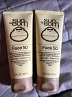 2 Pack Sun Bum Face SPF 50 Premium Sunscreen Face Lotion 3oz Vegan 4/2026 …R