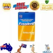 Fixodent Extra Hold Denture Adhesive Powder 2.7oz Strong Long-Lasting Hold