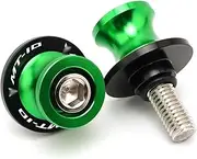 Arm Spools Sliders Stand for YA&MA&HA MT10 MT-10 2016-2021 2022 MT10 SP Motorcycle Swingarm Spools CNC 6mm Slider Stand Screws Accessories Spools Paddock Stand Bobbins(Green)