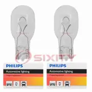 2 pc Philips Door Mirror Illumination Light Bulbs for Mercury Mountaineer jk