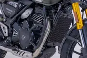 SW-Motech Crash bar - Black. Triumph Speed 400/Scrambler 400 X (23-).