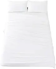 cottn Sheets 1200-5-soft… (White, King)