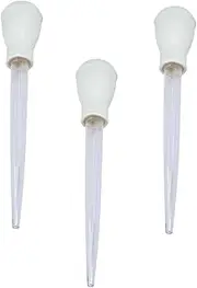 VERDANVERSE 3Pcs Aquarium Water Changer Pipettes Fish Tank Cleaner with Scale for Removing Waste and Debris Aquariums Practical Cleaning Supply for Fish Tanks