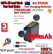 RAMBO Battery USB Charge Output For Sony PLM-100 CCD-TRV35 MVC-FD91 MC1500C