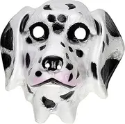 Plastic Mask Child - Dalmation Animals Masks Eyemasks & Disguises for Masquerade Fancy Dress Costume Accessory