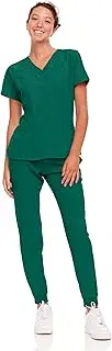 [Natural Uniforms] Womens Cool Stretch Jogger Scrub Set