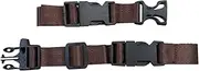 Backpack Chest Strap- Nylon - Adjustable Universal (Brown)