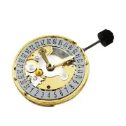 3-Hand Single Day At 6 o'clock Gold Automatic Mechanical Watch Movement for 2824