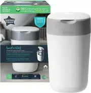 Twist and Click Advanced Nappy Bin Includes 1X Refill Cassette Locks