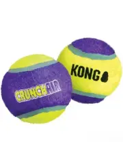 KONG Crunchair Small 3 Pack Tennis Balls No Squeak Dog Fetch 3 Pack Open Box
