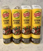 Scotch-Brite 50% Stickier Large Surface Lint Roller Refills - 4 Qty - Free Ship