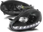 Faros LED DRL Busque for Fiat GRANDE PUNTO 08-09 Daylight Black Envío gratis LPF