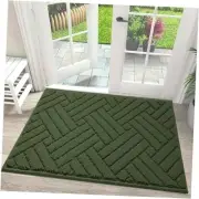 Door Mat Indoor Doormat, Entryway Rug Door Mats Non-Slip Rubber Backing, Low