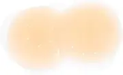 [SAFIGLE] 1 Pair Self Adhesive Breast Covers Ultra Thin Breathable Pasties for Weddings Proms Special Events Discreet Comfortable Packaging Light Yellow