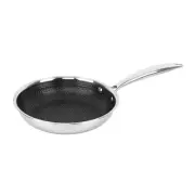 3-Ply Hybrid Non-Stick Stainless Steel Induction-Ready Frying Pan _
