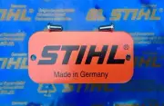 STIHL NLA Firm Plate / Badge+Rivets 064, 066, 051, 076, 084 etc #0000 967 2020R