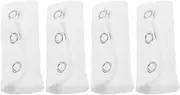 [SAFIGLE] 4pcs Bodysuit Extender Snaps - Baby Romper Suit Partner Lengthening Piece Jumpsuit Patch