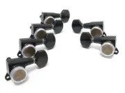 Gotoh SG381 MGT Locking Tuning Keys (set of 6) for Ernie Ball - Black - 4 / 2