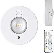 Puck Lights With Remote, Stick On Lights With Dimmer, Wireless Under Counter Lights, Dimmable Puck Lights, Wireless Wardrobe Lights, Remote-Controlled Puck Lights, 500mAh Dimmable Lights, Stick On Di