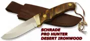 Schrade Old Timer Ironwood Pro Hunter w/ Sheath PHW NEW