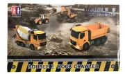Double E Radio Control Rock Crawler Excavator R/C 1:26 Yellow Toy Construction