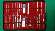 40 PCS BIOLOGY LAB ANATOMY MEDICAL STUDENT DISSECTING KIT + SCALPEL BLADES #12