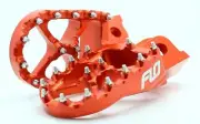 Flo Motorsports FPEG-795-2 ORG Foot Pegs Orange